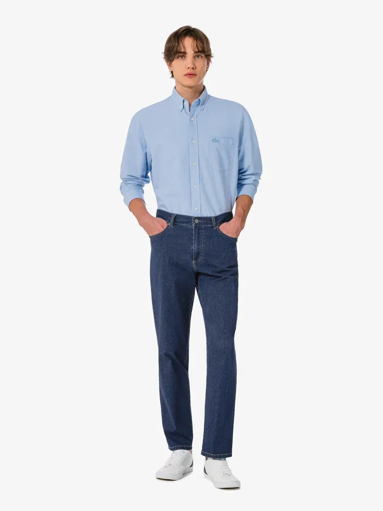 Джинсы LACOSTE, Summer Denim, Dark Blue — фото 4