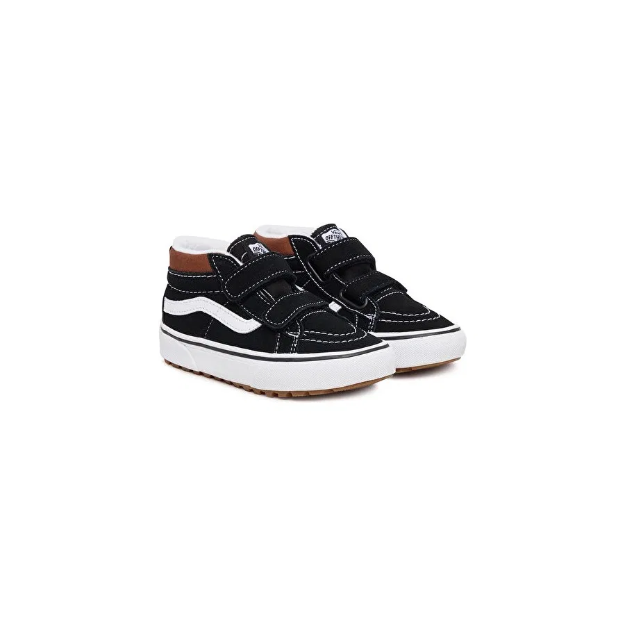 Детские кроссовки с высоким берцем Vans Mte Sk8-Mid Reissue V, Черный — фото 2