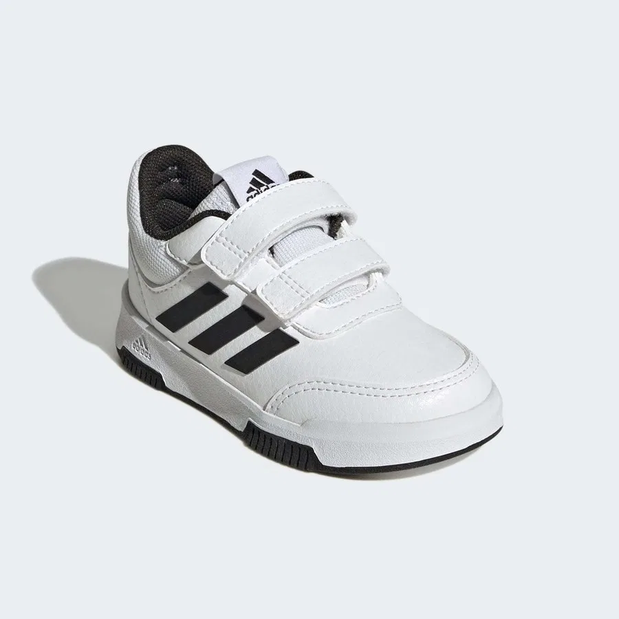 Кроссовки с липучками Sportswear GW1988 Tensaur Hook and Loop Shoes adidas, Бело-черный — фото 4