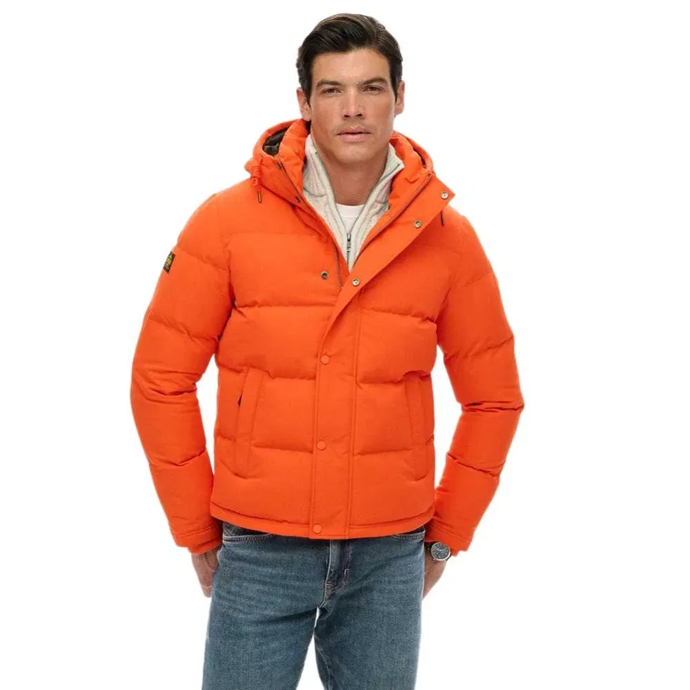 Мужская куртка-пуховик укороченная Everest Superdry, Orange