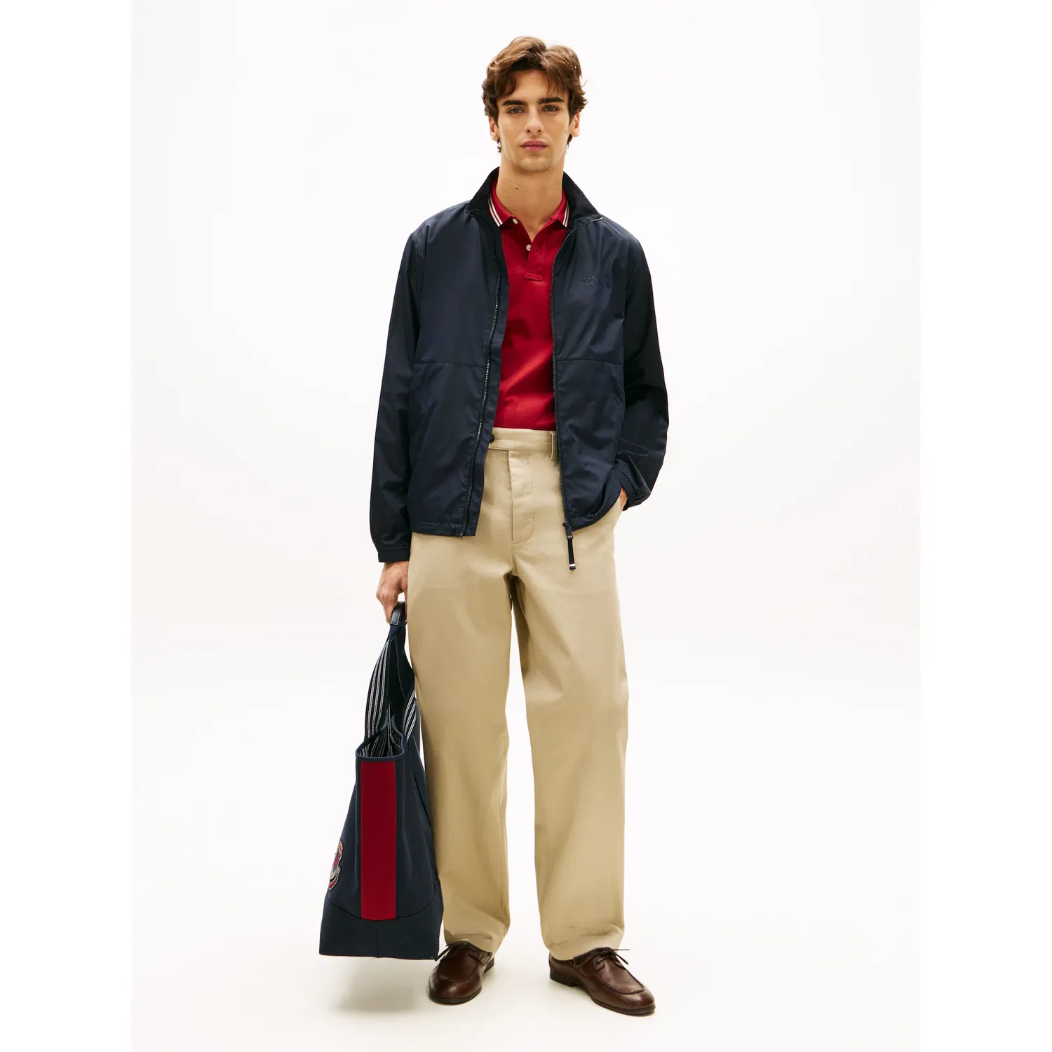 Мужской легкий куртка-блузон с функцией Lightweight Outdoor Tommy Hilfiger, Desert Sky — фото 4