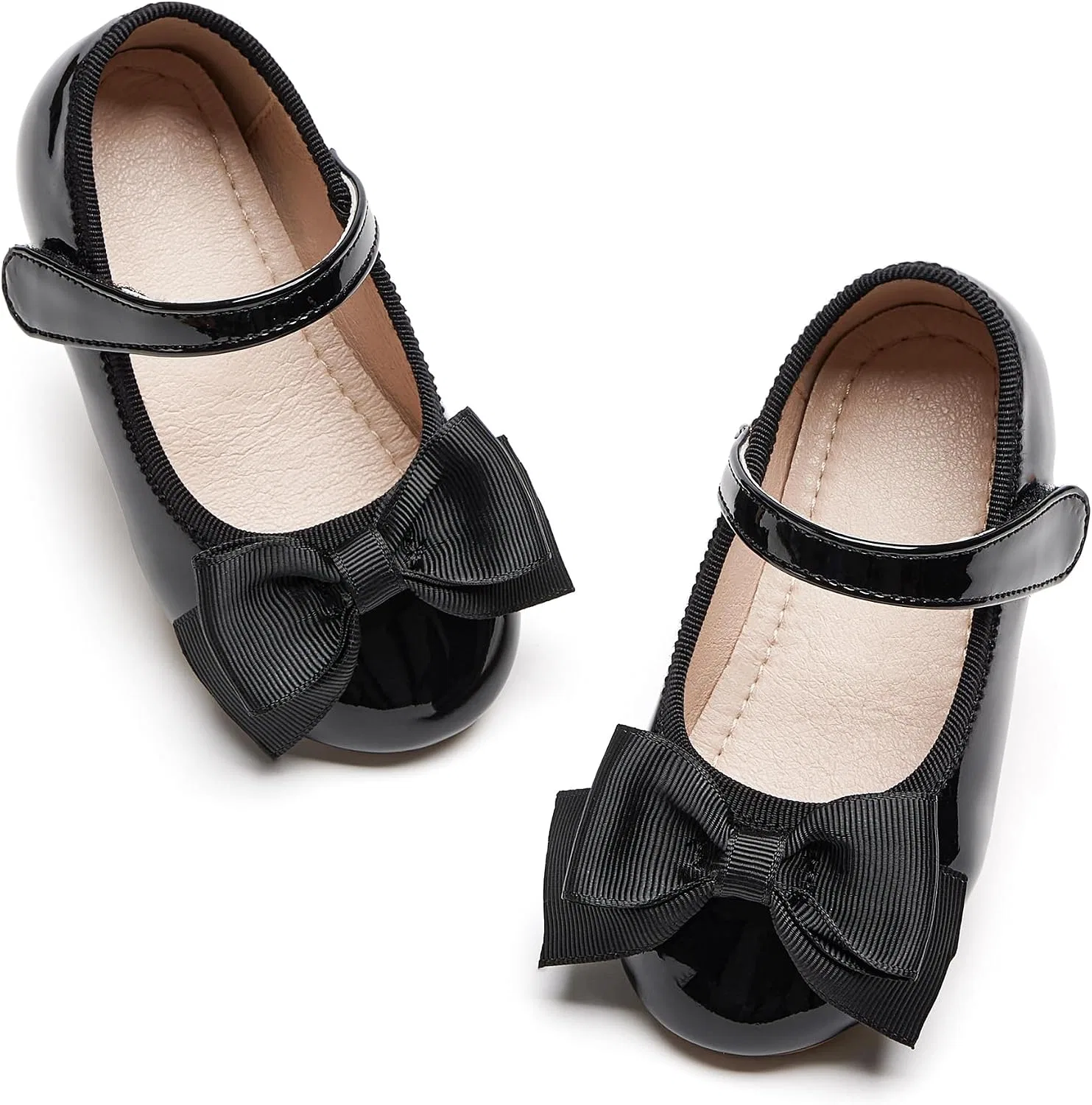 Детские туфли Мэри Джейн для девочек GINFIVE, Black