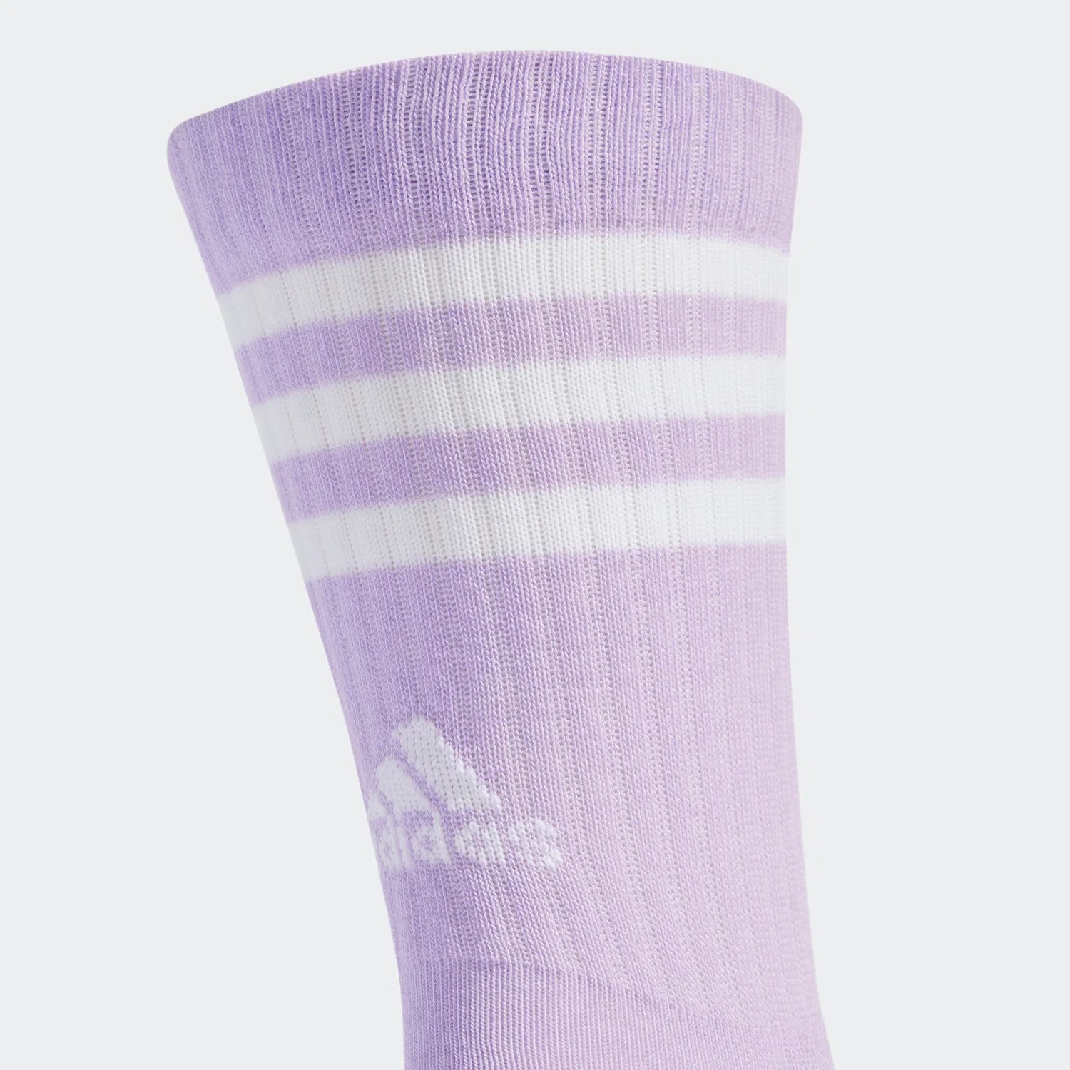 Мужские носки с тремя полосками Adidas Performance, Powder Plum/White/Halo Mint — фото 3