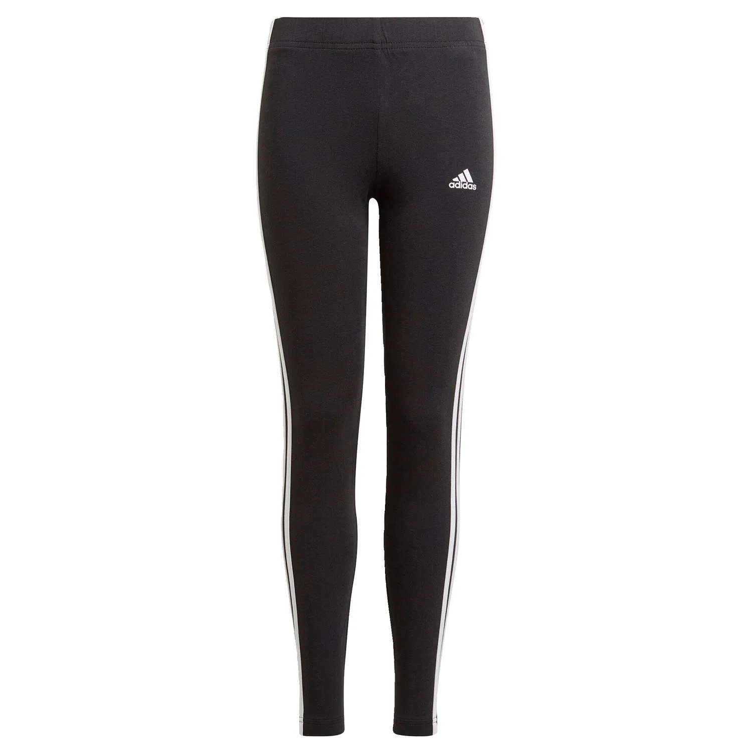 Детские леггинсы с тремя полосами adidas, Schwarz / Weiss
