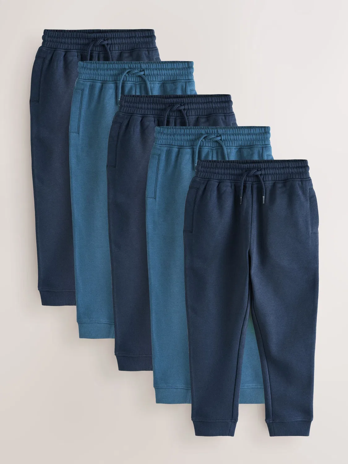 Джоггеры 5 шт., Slim Fit, Navy Next