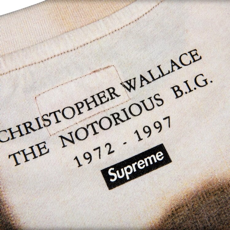 Футболка Supreme Biggie Short-Sleeve Top 'Multicolor', разноцветный — фото 4