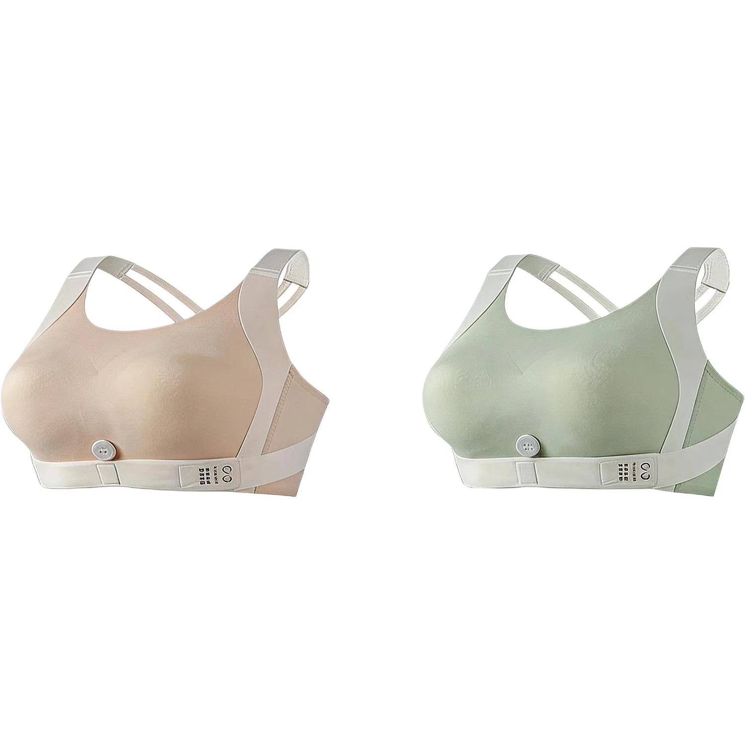 Детское бандо для девочек Light Skin+Light Green MIIOW