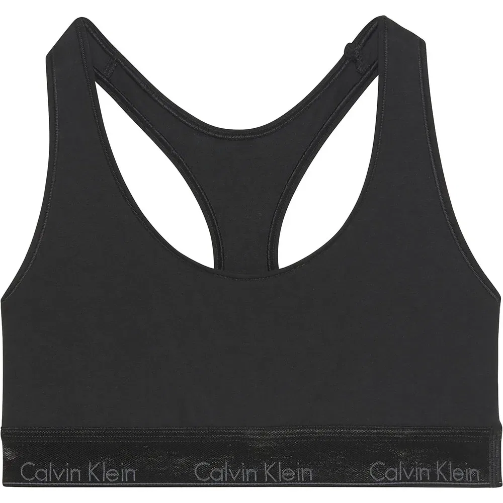 Бюстгальтер без подкладок Calvin Klein, черный
