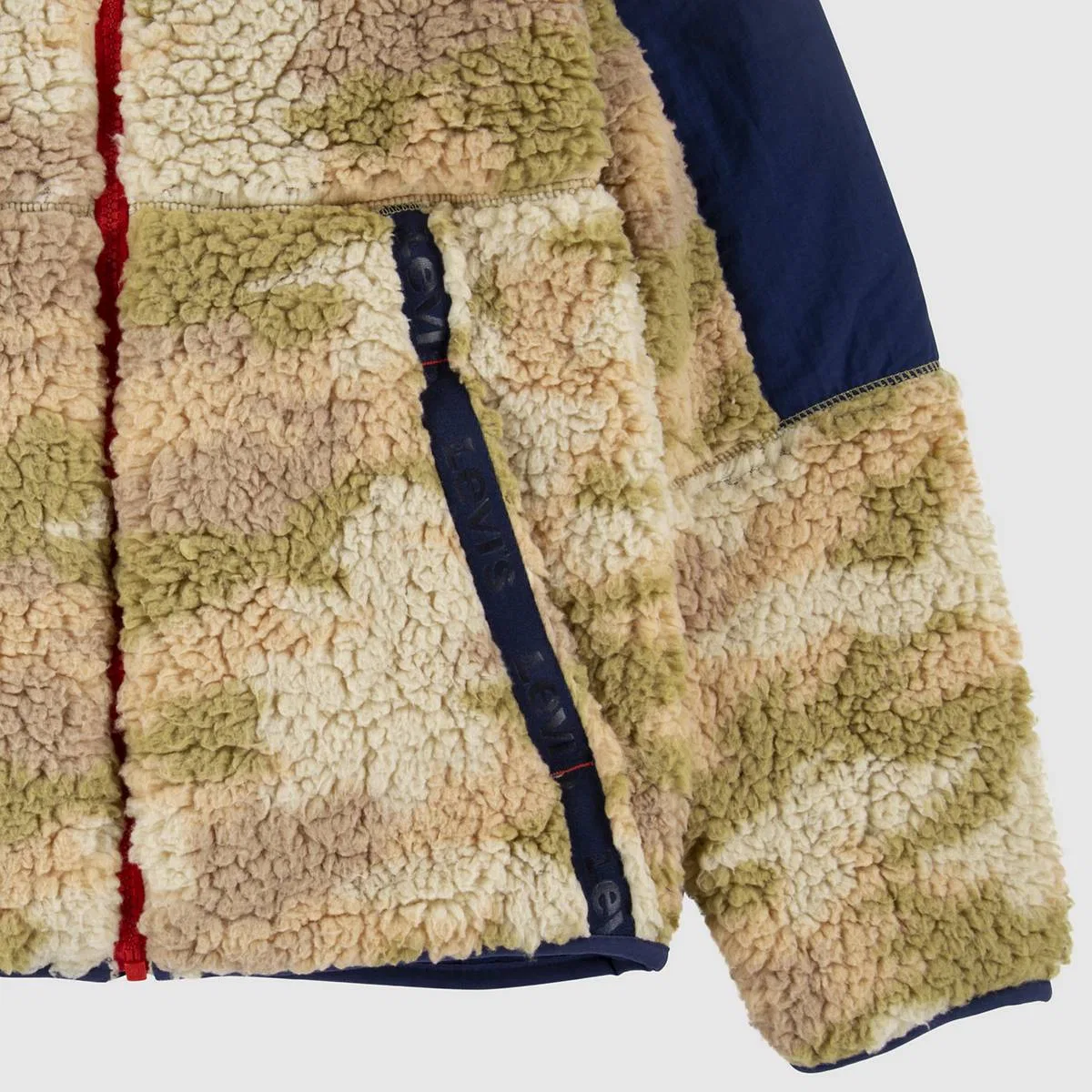 Куртка Sherpa для мальчиков 8-20 лет Levi's, Oatmeal - Beige — фото 4