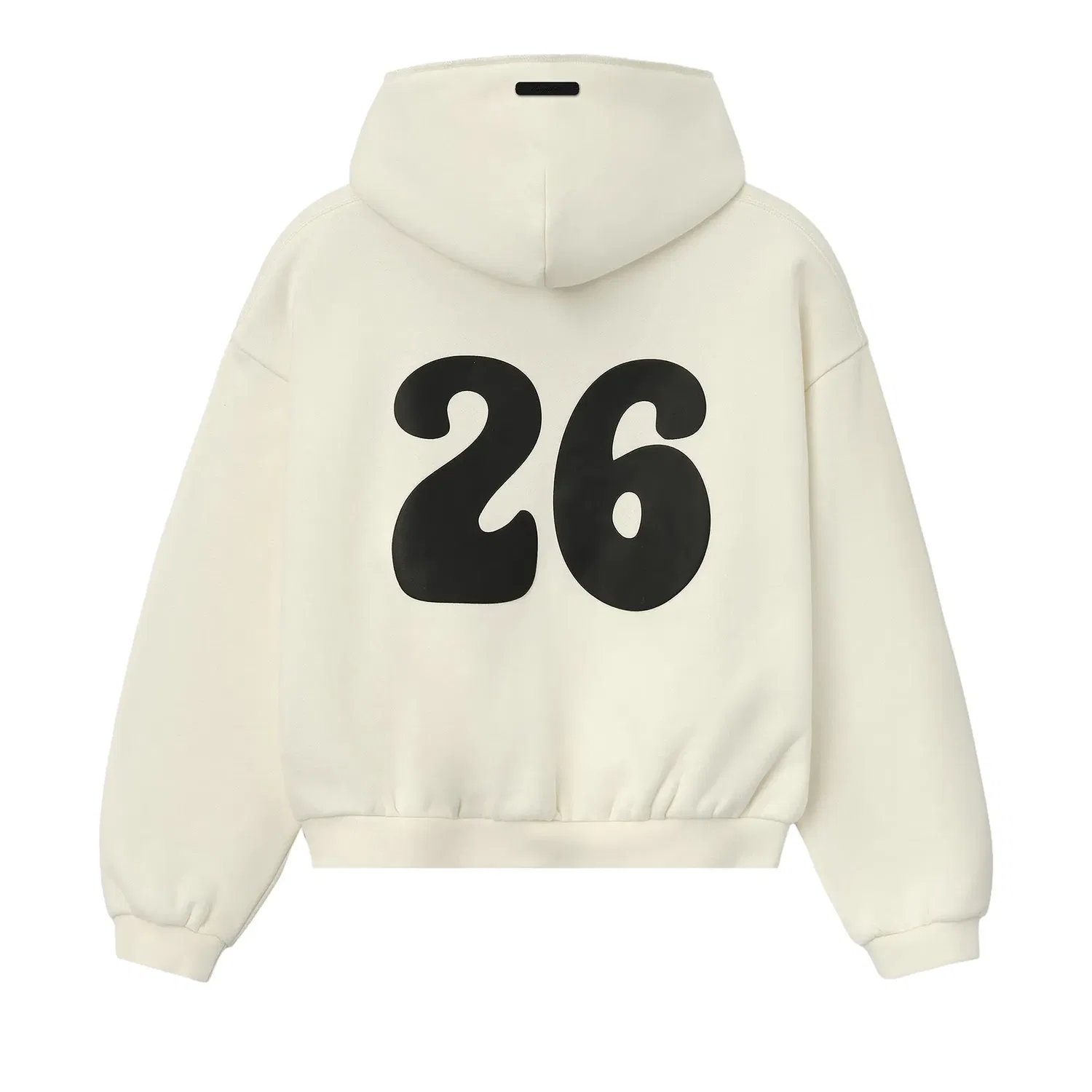 Худи Fear of God Essentials в стиле 90-х, кремовый — фото 2