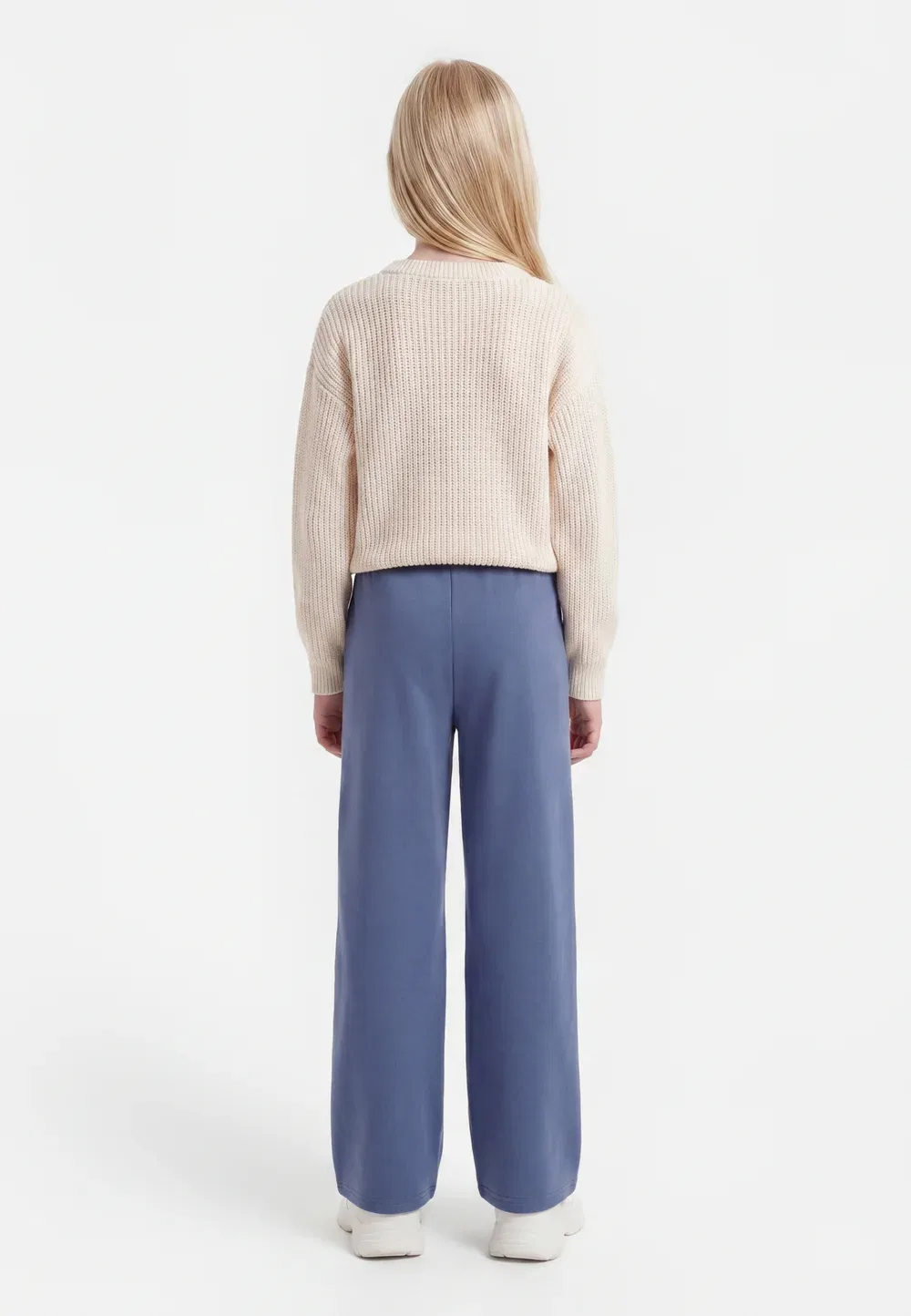 Kogada nella heart pant - trousers Only Girls, Vintage Indigo — фото 2