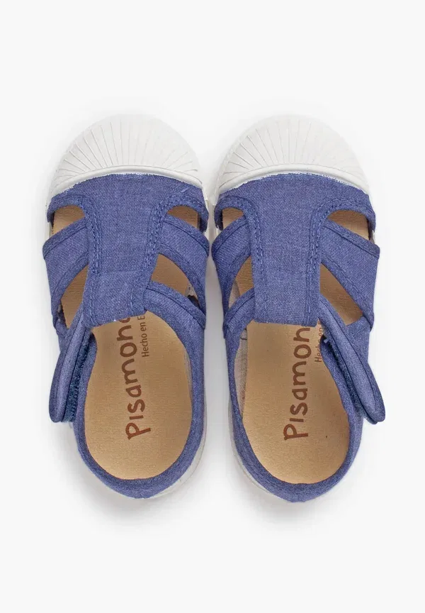 Сандалии текстильные Walking sandals Pisamonas Azul Jeans, синий — фото 3