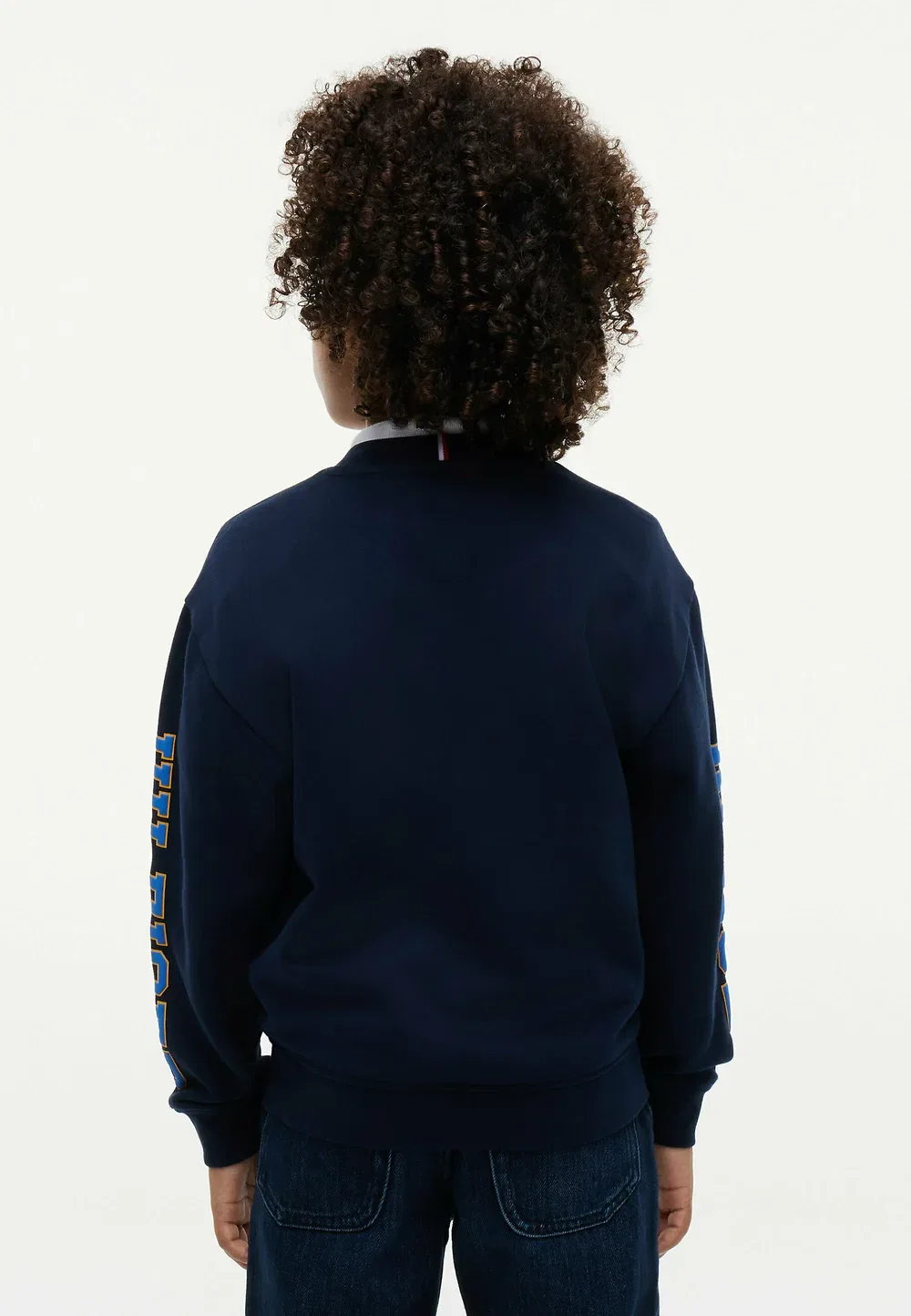 Спортивная толстовка - толстовка Tommy Hilfiger, Dark Blue Lettering — фото 3
