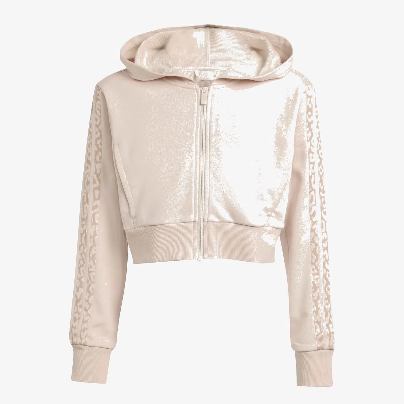 Худи на молнии с принтом Animal Seasonals Adidas, белый
