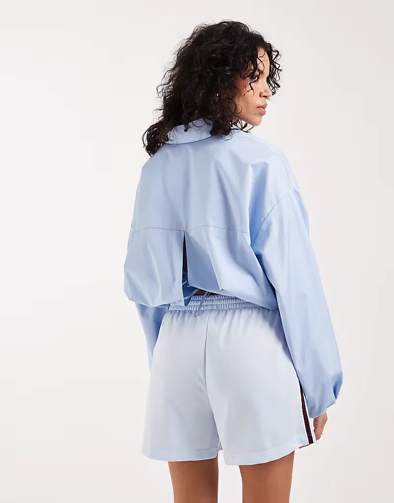 Шорты Adidas Originals Firebird синего и, бордовый — фото 4