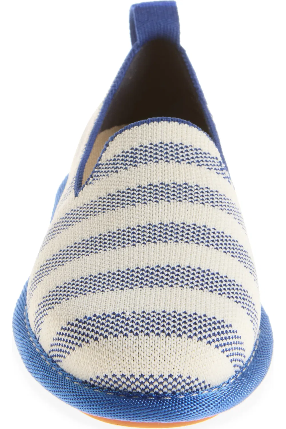 Детские туфли лоферы дышащие The Mini Loafer Rothy's, Harbor Stripe — фото 4