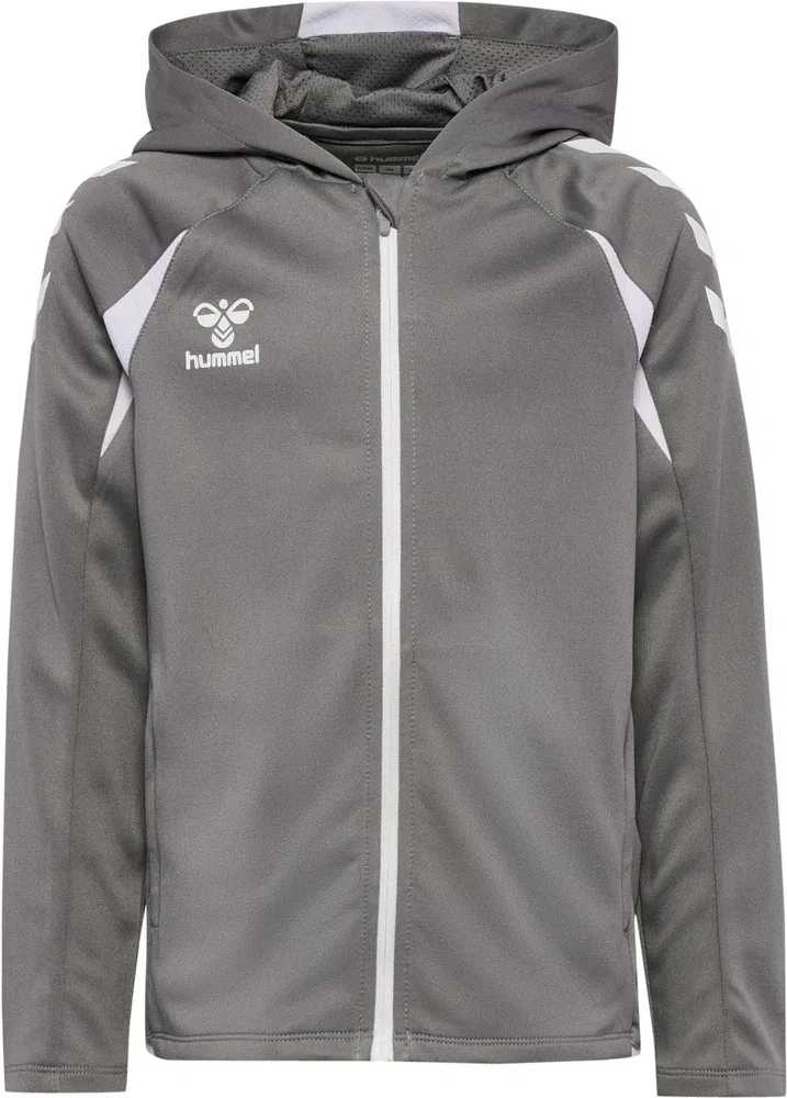 Детская тренировочная куртка с капюшоном Core 2.0 Zip Hoodie Hummel, серый — фото 2