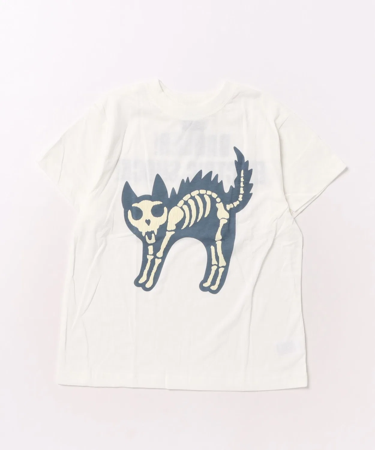 Детская футболка с принтом, модель Electric Cat NEEDLE WORKS, White