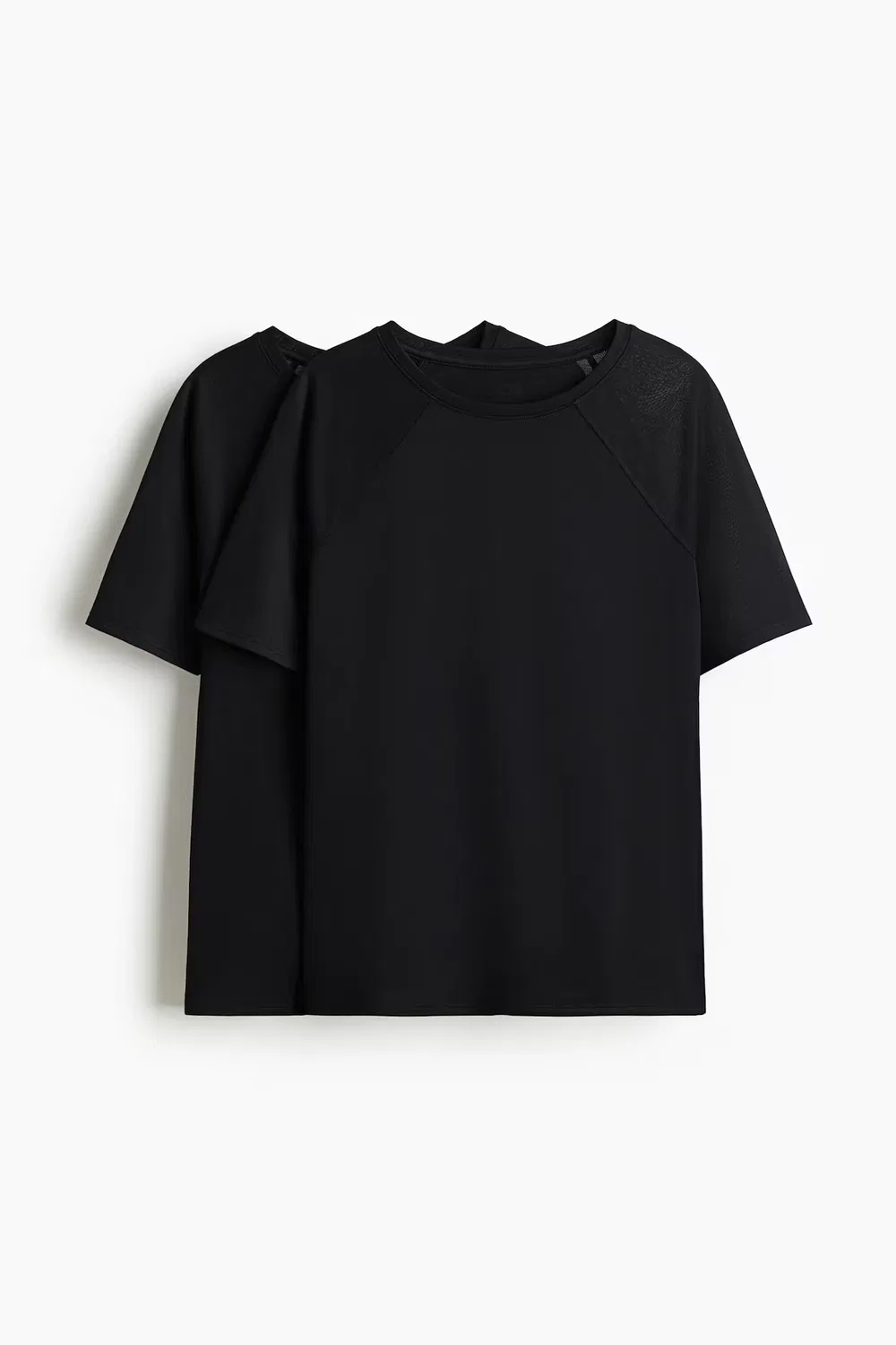 Комплект из 2 спортивных футболок с технологией Drymove H&M, Schwarz