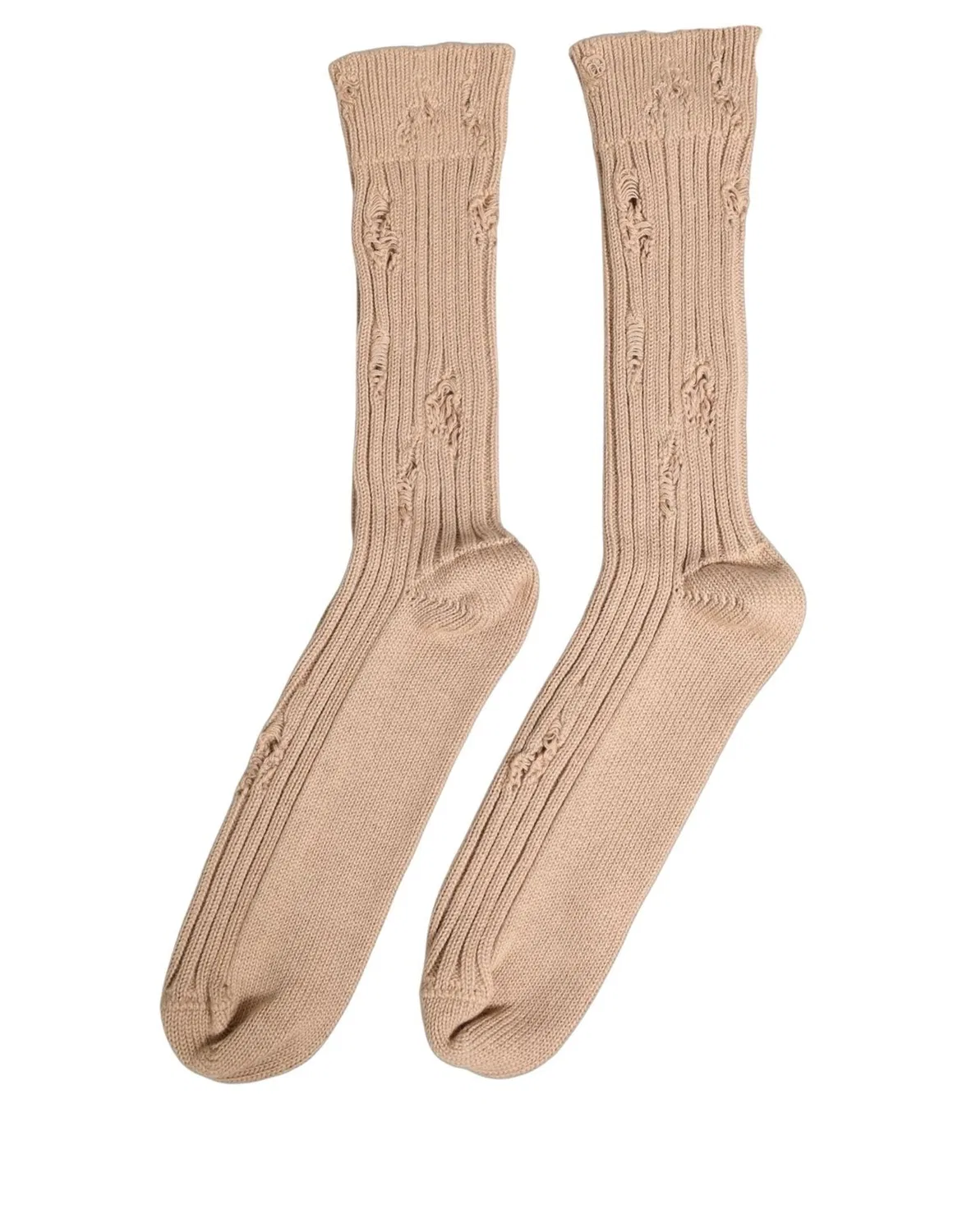 Мужские носки с эффектом потертости Dolce & Gabbana, Beige