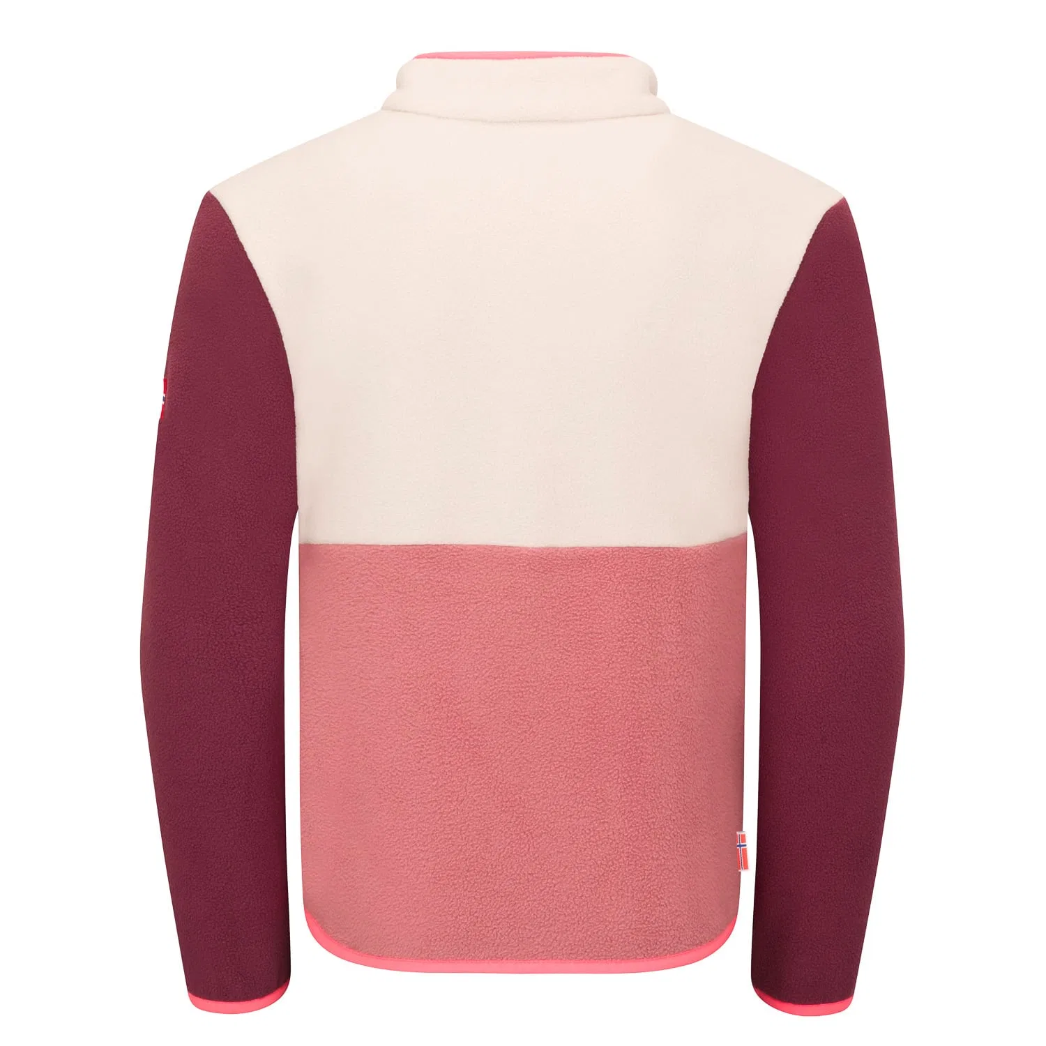 Пуловер флисовый Fleece Pullover Flekkefjord Trollkids, замороженная ягода — фото 2