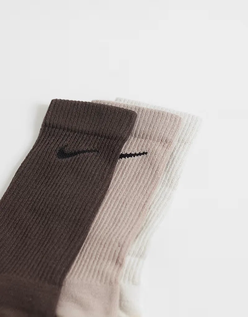 Носки высокие Everyday Elevate 3 шт Nike, мультиколор — фото 2