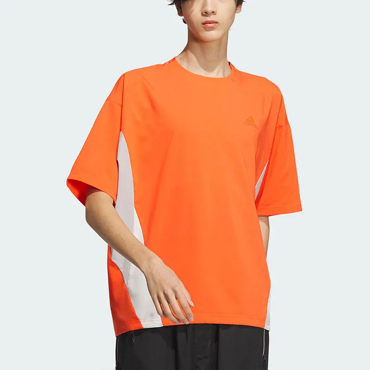 Мужская футболка с принтом Half Impact Orange, Adidas, Half Impact Orange — фото 3