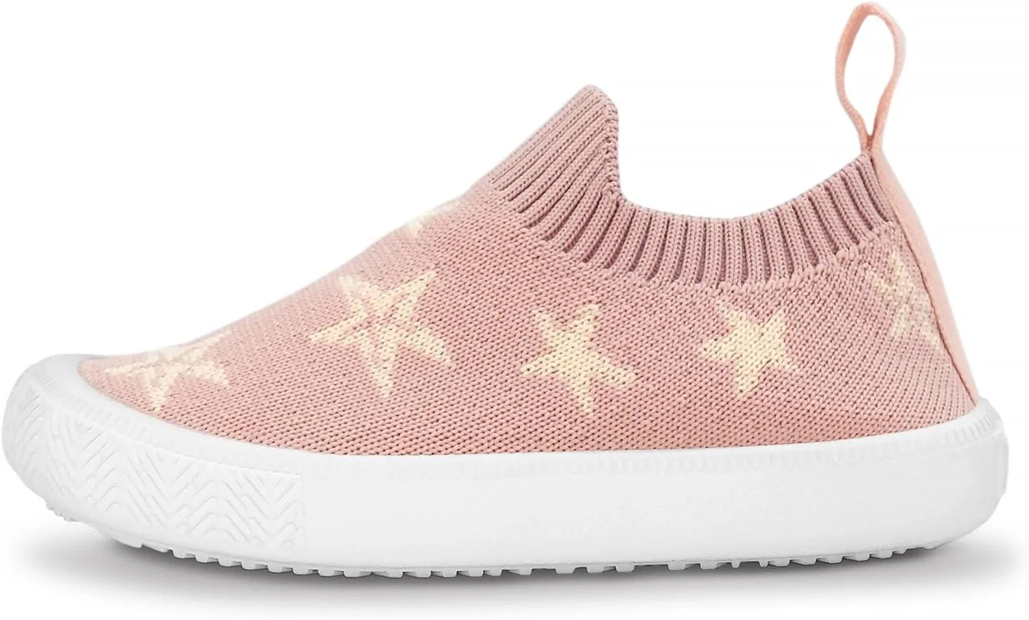 Детские слипоны из трикотажа JAN & JUL, Graphic Knit Shoes Starfish