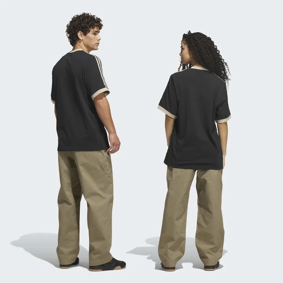Штаны спортивные adidas Skateboarding Chino, Кремовый — фото 2