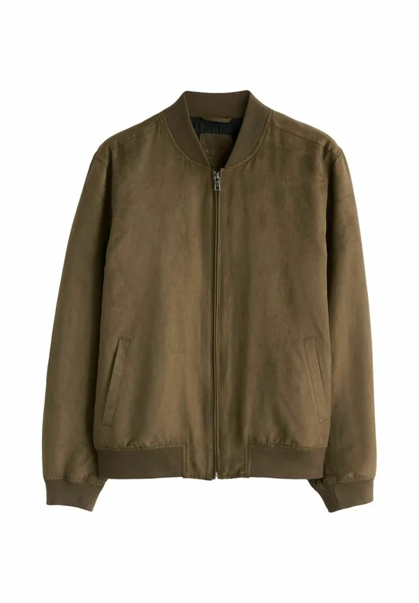 Куртка из искусственной кожи стандартного кроя Next, Tan Brown