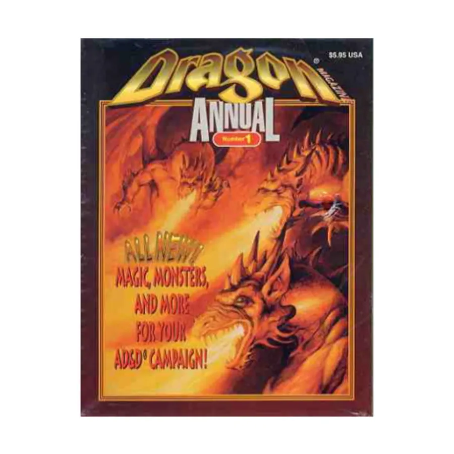 

Журнал Annual #1 "Vampires A-Z, Heroes of Athas, Guilds of Cerilia", Dragon Magazine - Special Issues & Products