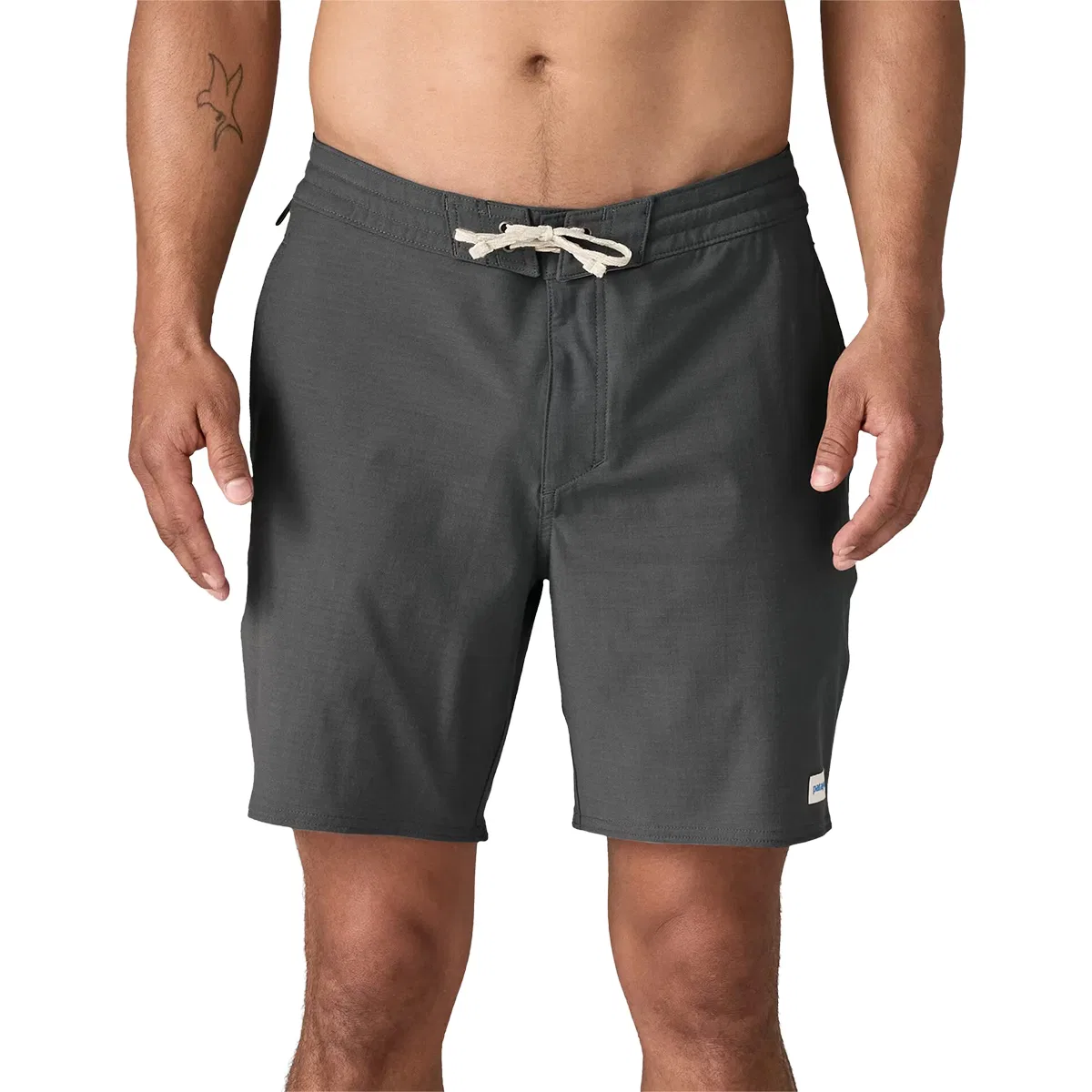Мужские шорты с эластичным поясом Patagonia, Forge Grey