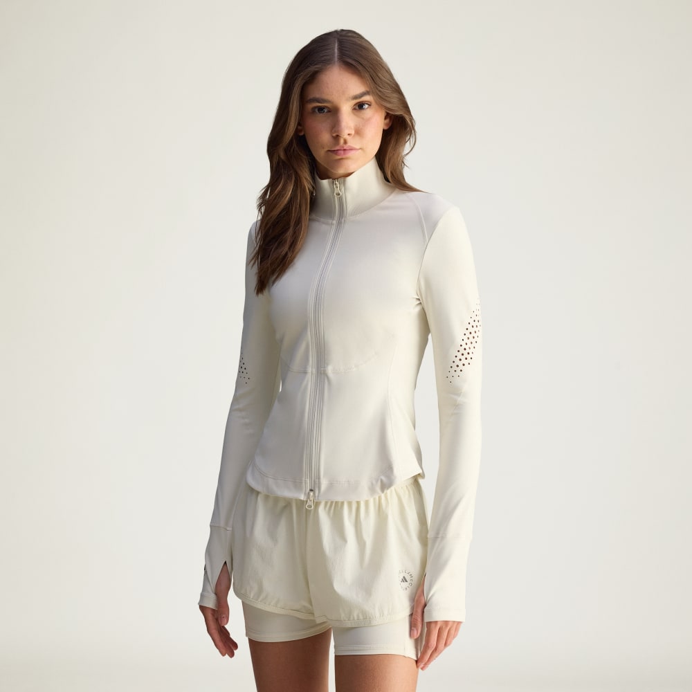 

Куртка Adidas By Stella McCartney Training Midlayer, цвет Almond Milk-Smc