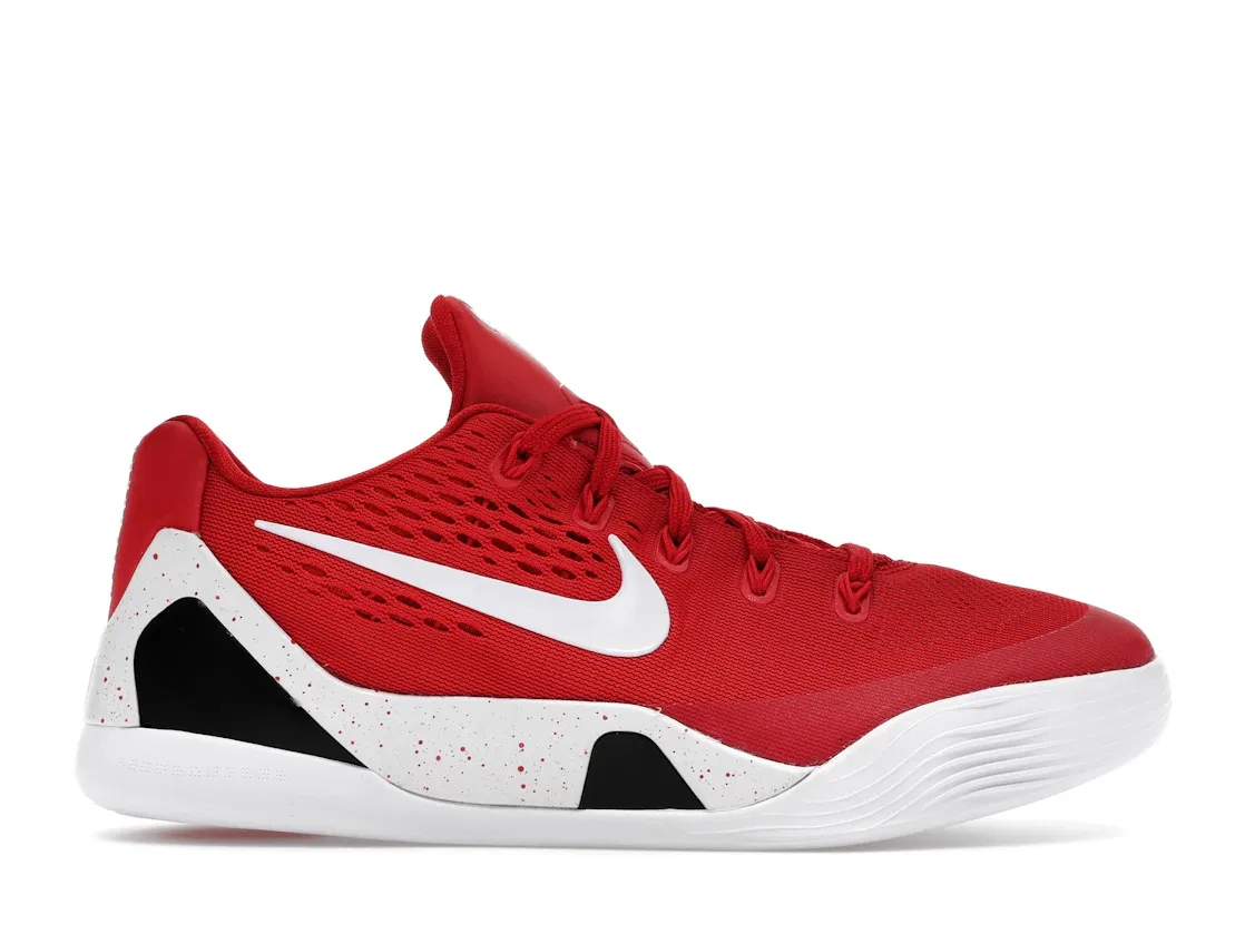 Детские кроссовки для баскетбола с низким верхом Nike Kobe 9 EM Low TB Nike, University Red/White/White