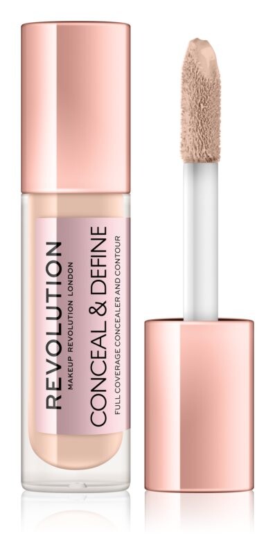 

Жидкий корректор Makeup Revolution Conceal & Define, оттенок C4.5 4 г