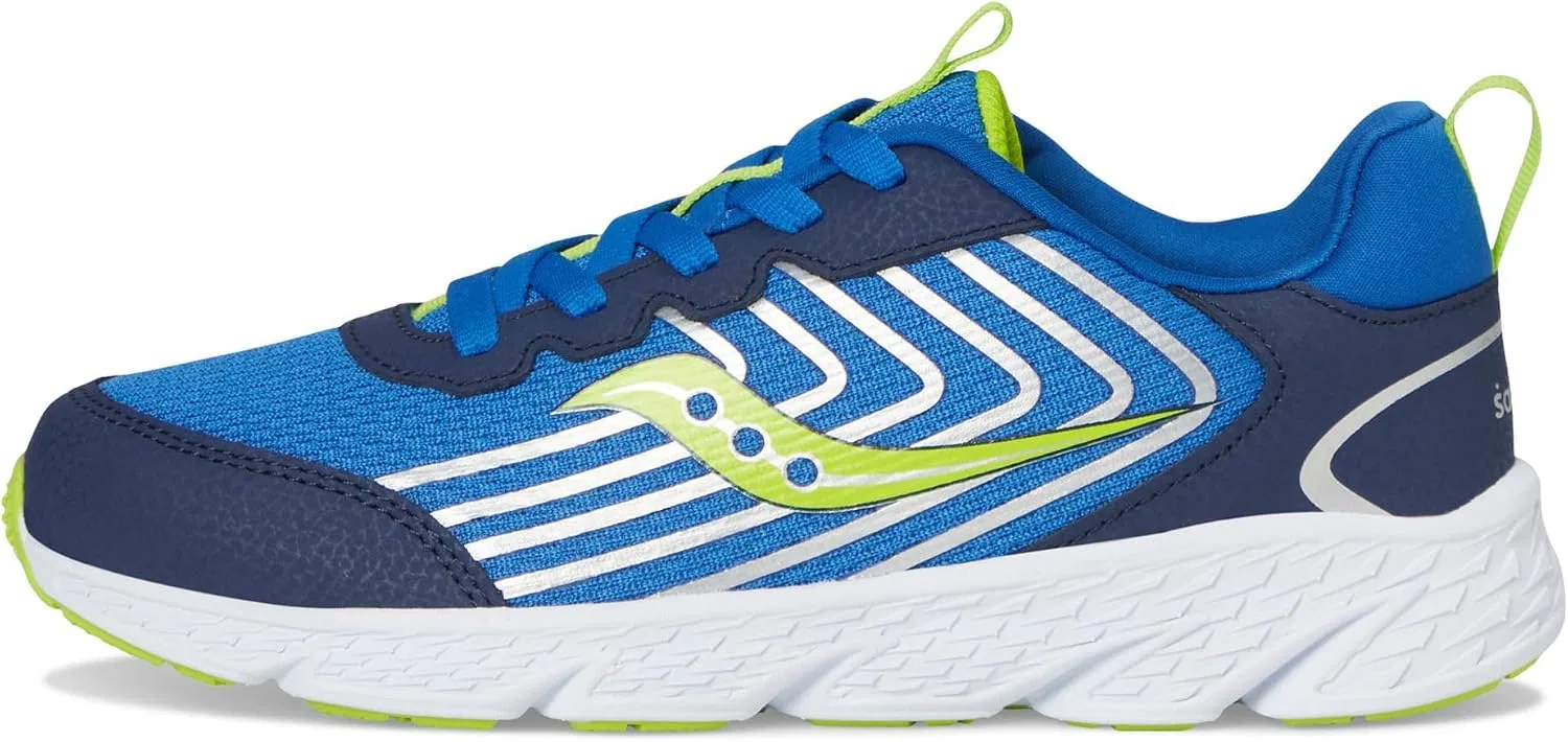 Детские кроссовки для мальчиков Wind 3 0 Saucony, Navy/Blue — фото 4
