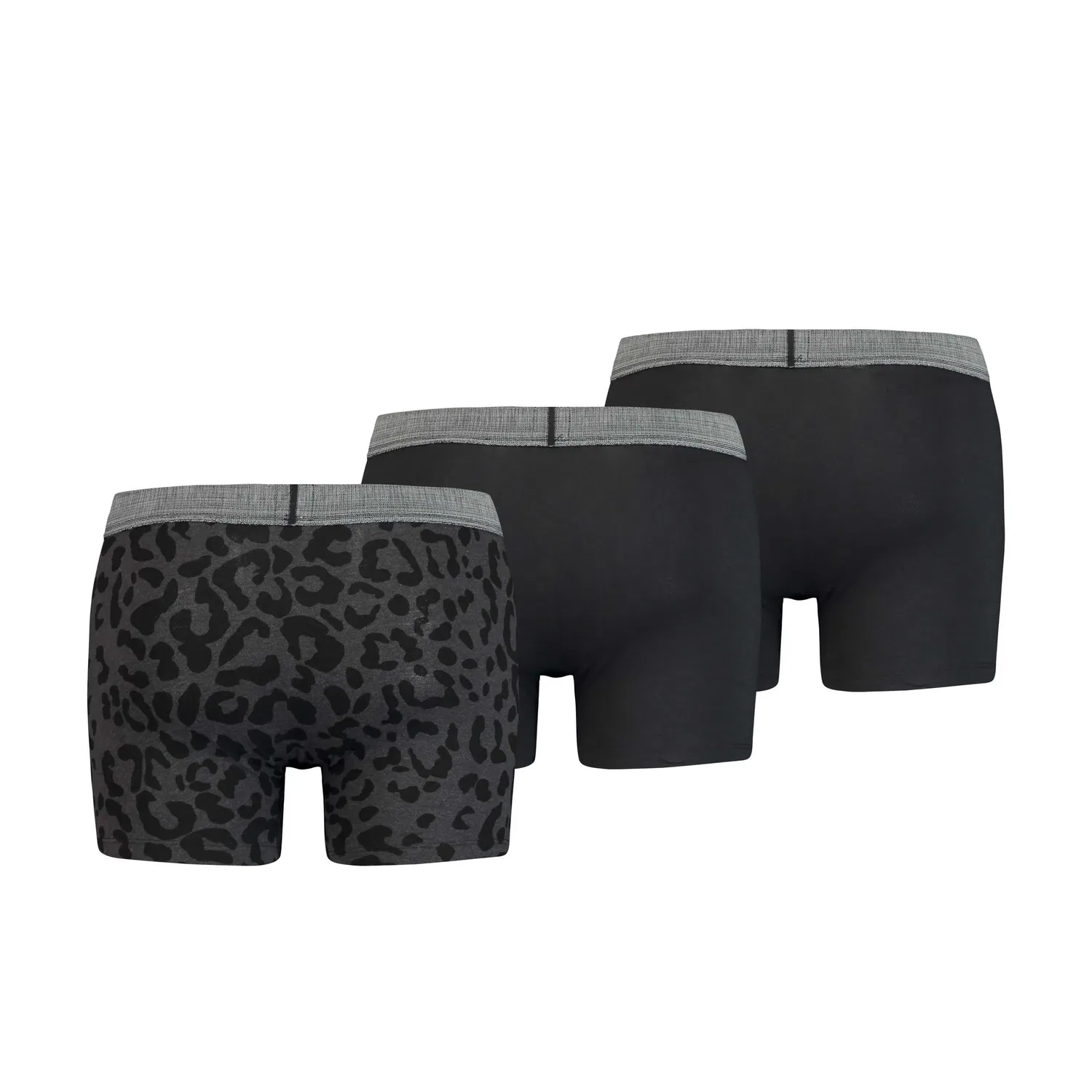 Мужские боксеры 3 шт. Leopard Boxer Brief Levi's — фото 2