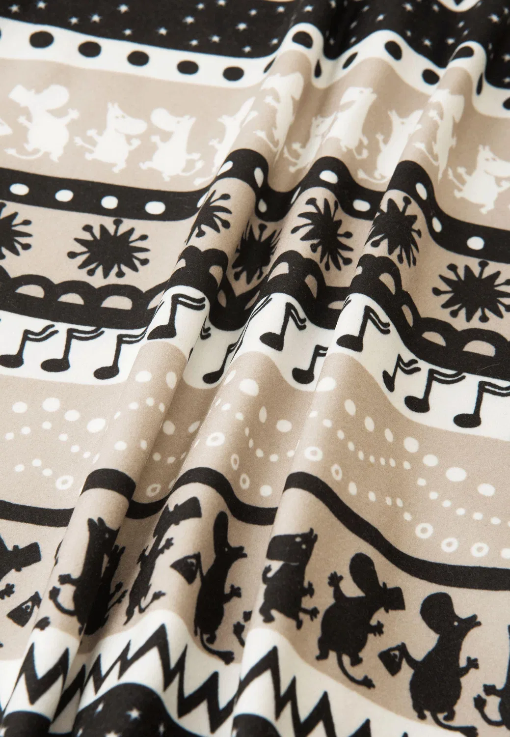 Детский комбинезон из флиса Moomin Mysig Reima, Schwarz — фото 4