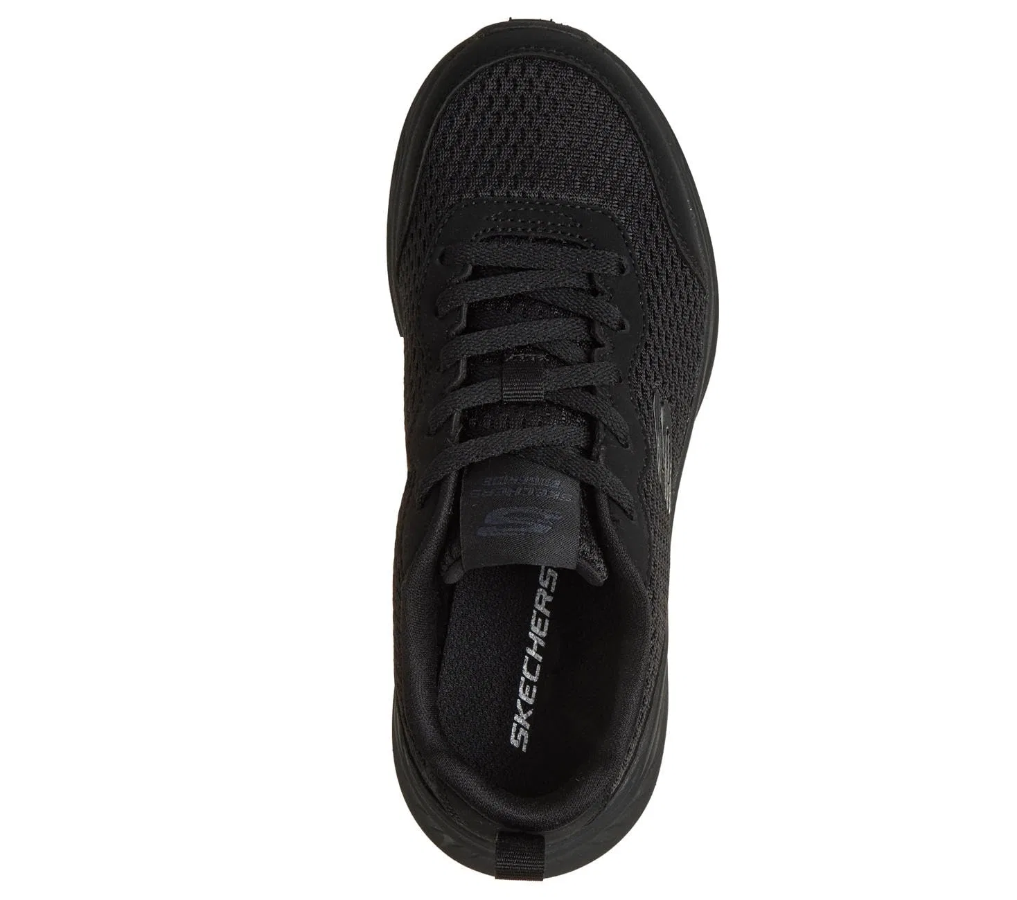 Детские кроссовки для мальчиков Skechers Edgeride Rekze, Black Textile Synthetic Black Trim — фото 3