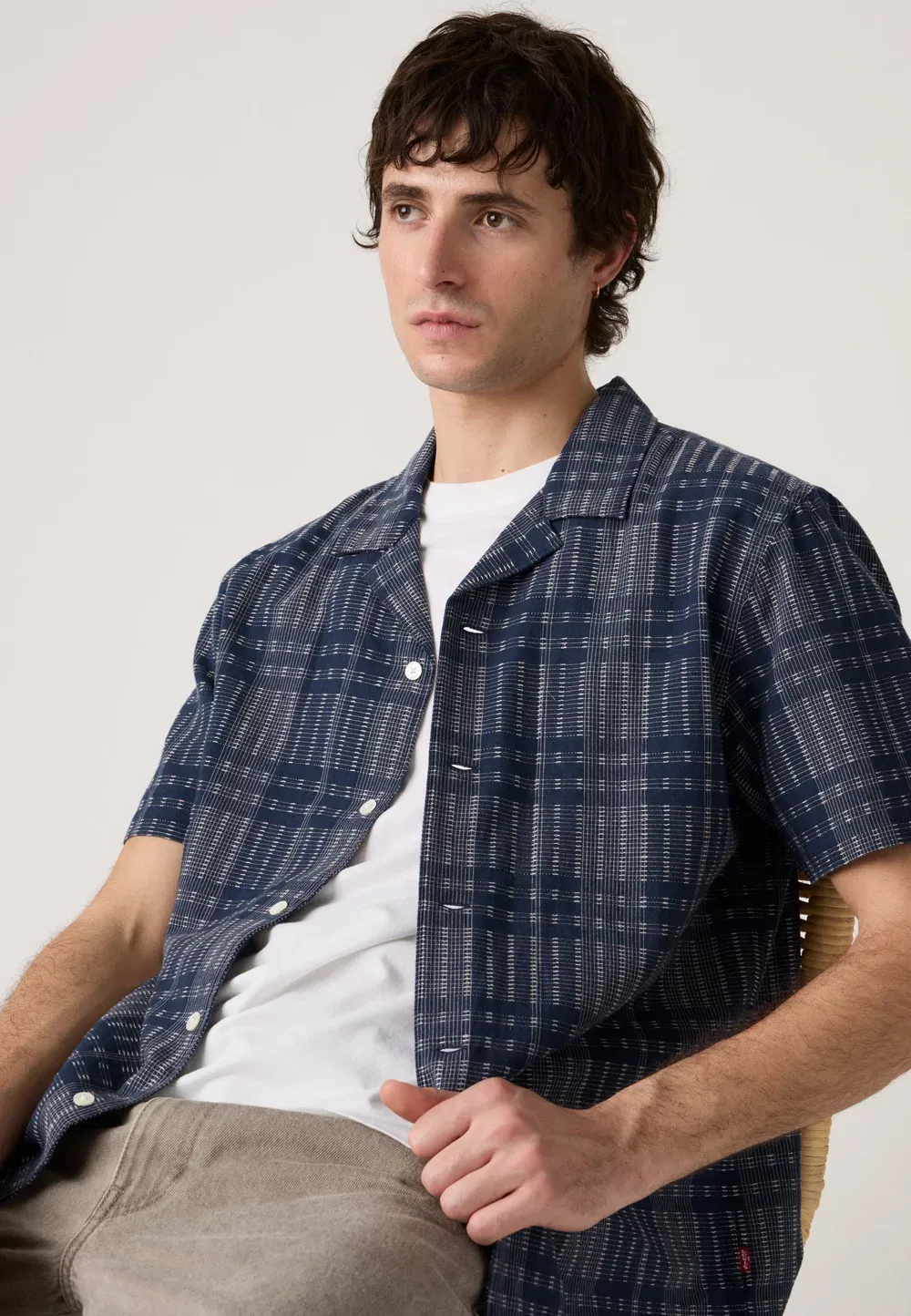 Лагерь на закате - рубашка Levi'S, Dark Blue — фото 4