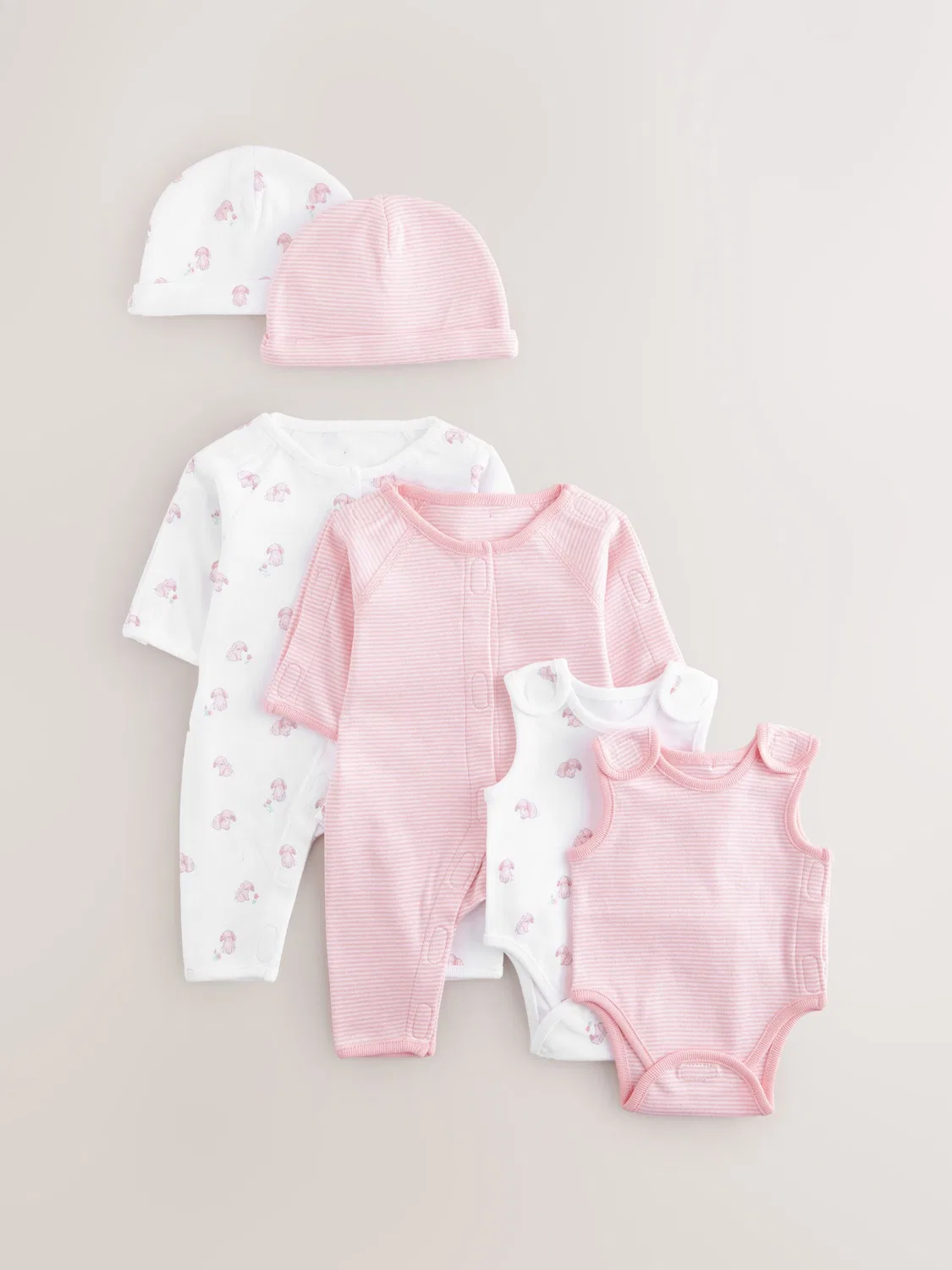 Комплект одежды для новорожденных Sleepsuit Set Next, розовый