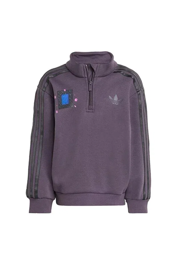 Детский спортивный костюм для девочек с длинным рукавом Adidas, Purple