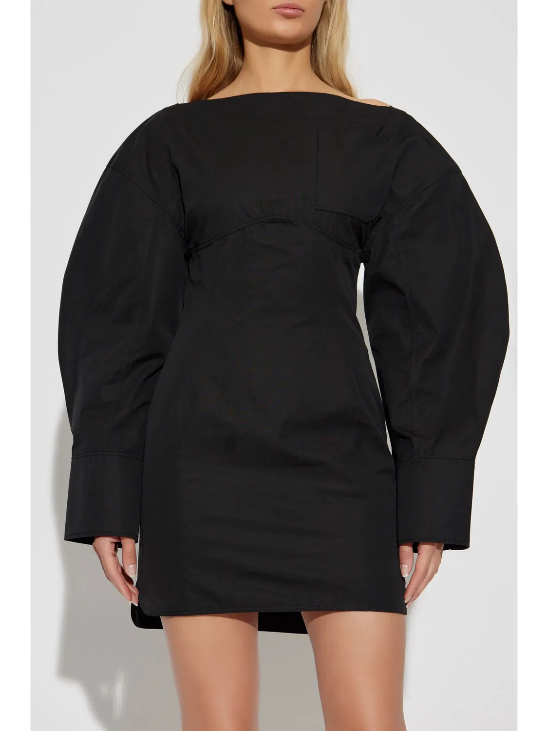 Платье La Robe Chemise Casaco Jacquemus, черный — фото 3