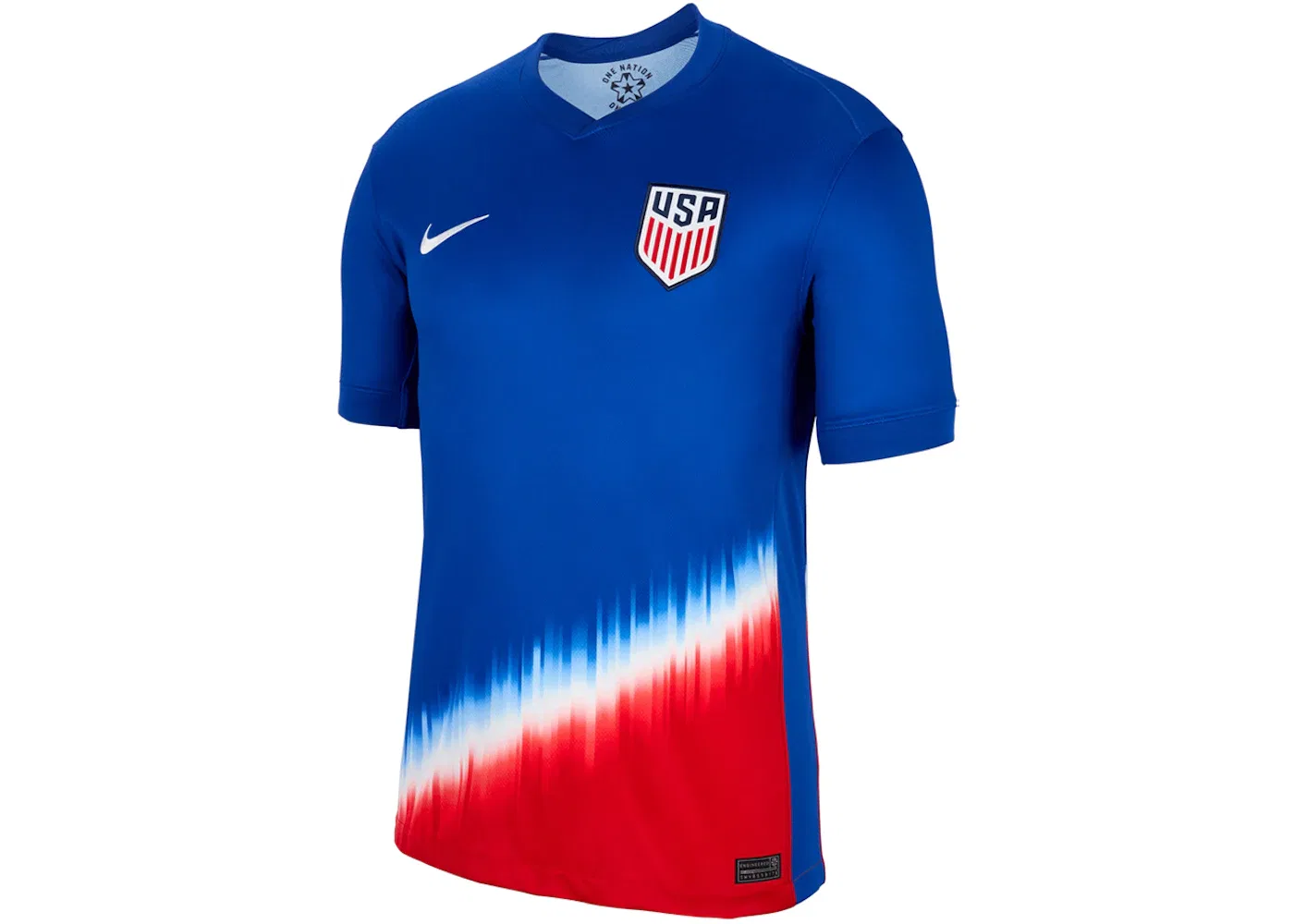 Мужская футбольная джерси Nike Stadium Away Replica Jersey, Old Royal/Sport Red/White/White