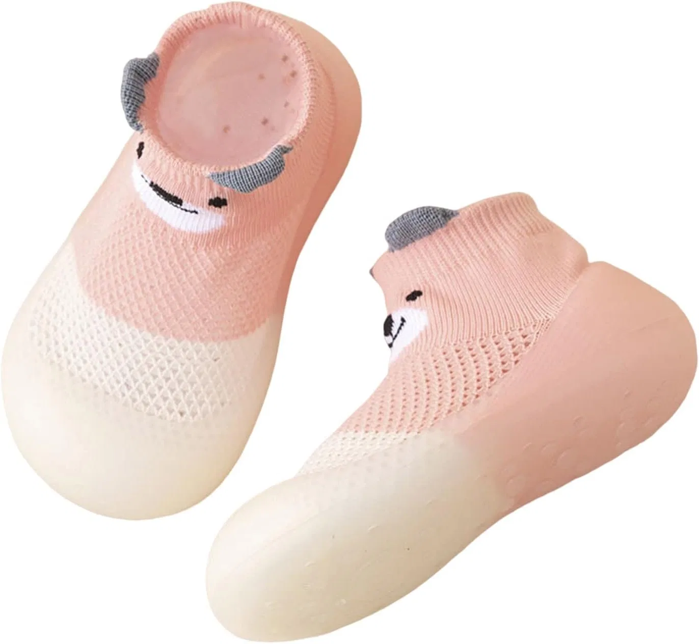 Детские кроссовки для девочек с подсветкой и принтом свинки, Pink