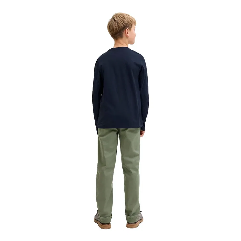 Футболка с длинным рукавом Rebbel Logo Jack & Jones, синий — фото 2