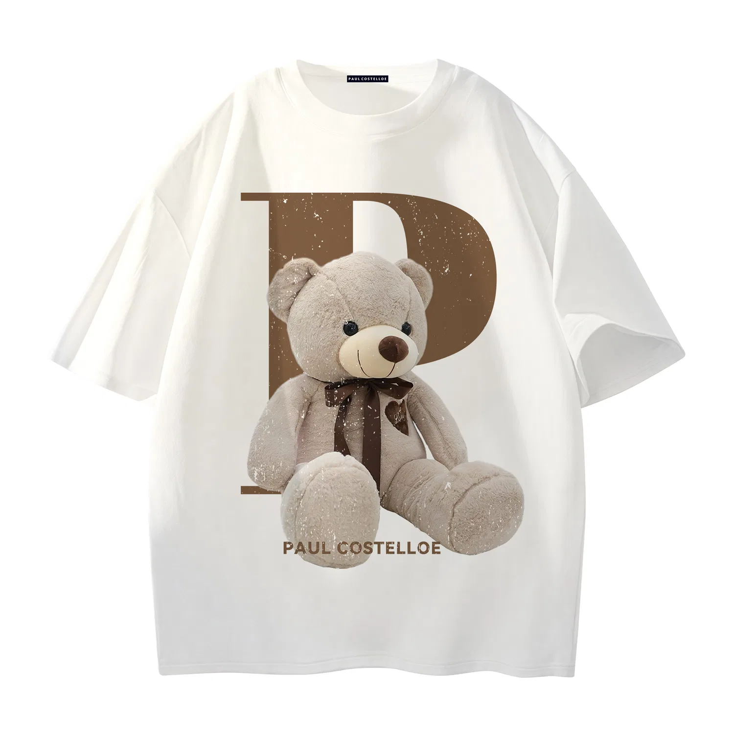 Детская футболка с круглым вырезом, плотная, Paul Costelloe, 2 Pack (Black+Black) — фото 3