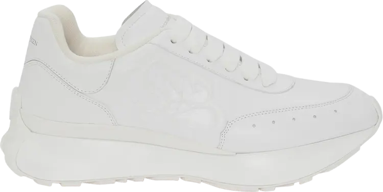 Кроссовки Alexander McQueen Wmns Sprint Runner White, белый