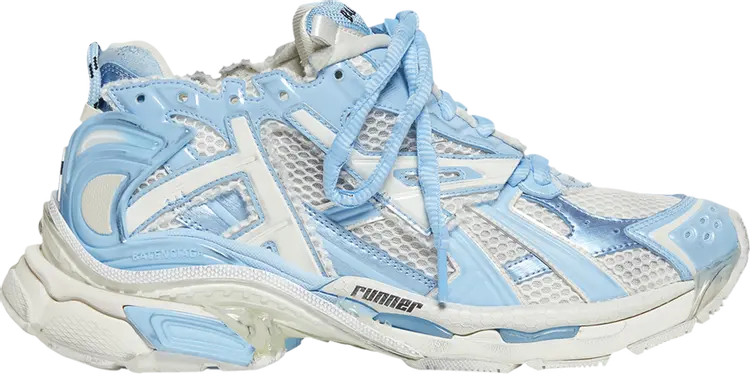 Кроссовки Balenciaga Wmns Runner Sneaker Light Blue, синий