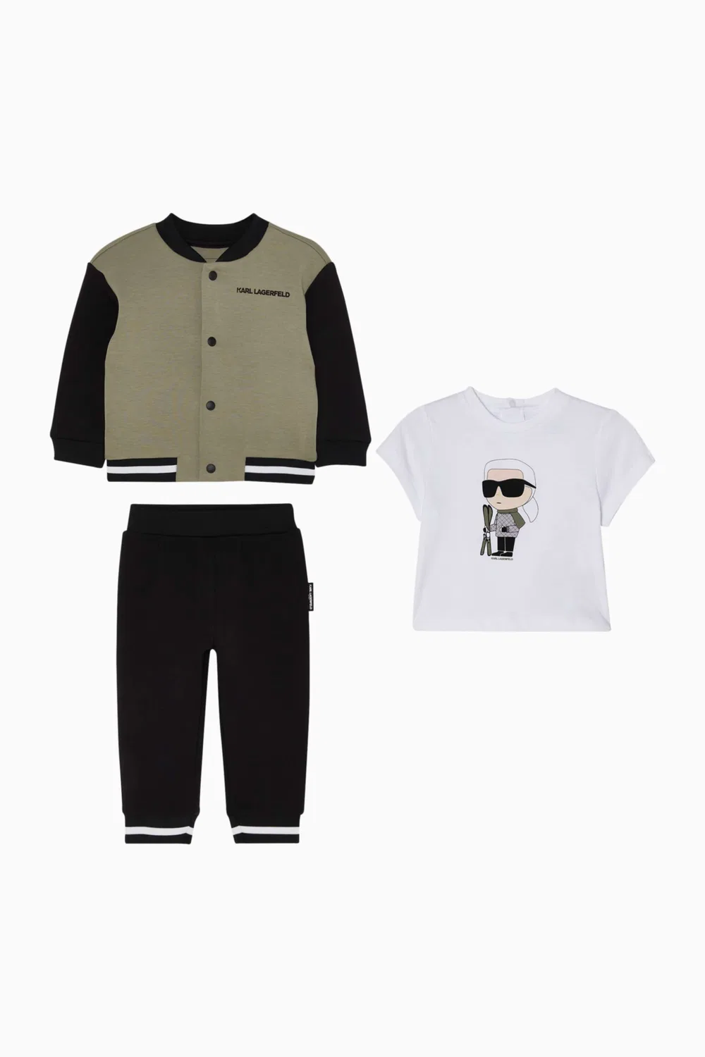 Комплект спортивный хлопковый Ikonik Karl Tracksuit Karl Lagerfeld Kids
